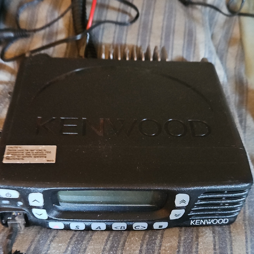 Kenwood Black Radio Transceiver